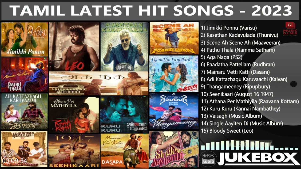 Tamil Latest Hit Songs 2023  Latest Tamil Songs  New Tamil Songs  Tamil New Songs 2023
