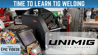 Learning How to Tig Weld - Part 2 Unimig 200 Razor ACDC TIG Welder