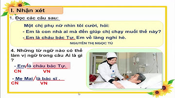 Vị ngữ trong câu kể Ai là gì