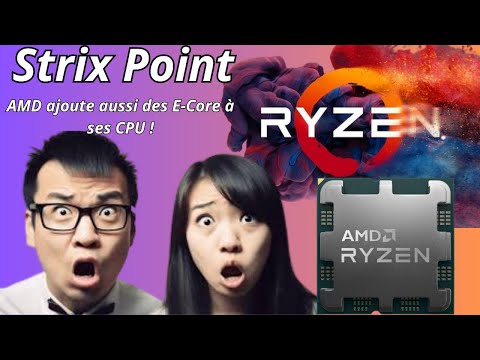 ZEN 5 ( strix point ) AMD copie INTEL