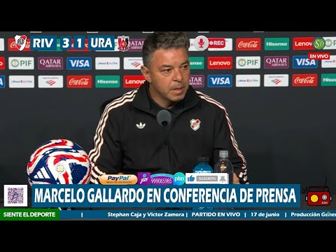 Marcelo Gallardo | Conferencia de prensa | River Plate 3-1 Urawa Reds