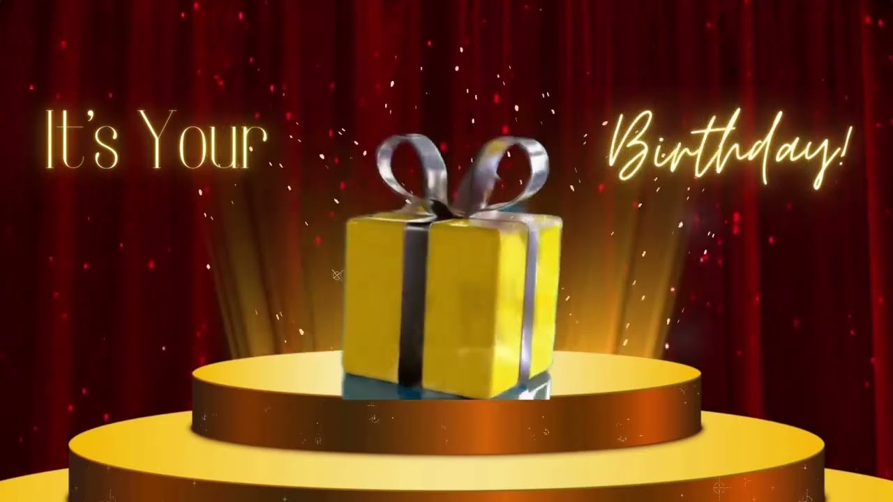 Birthday Background Video