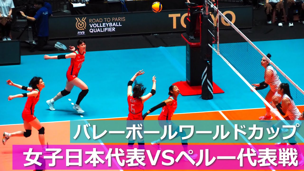 FIVBパリ五輪予選／ワールドカップバレー2023で日本VSペルー戦を観戦し、「勝負」の来週末はミセス特等席を狙おうと思った件。 :  スポーツ見るもの語る者～フモフモコラム