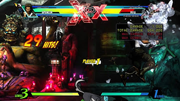 UMvC3 - Spencer/Strange/Amaterasu Midscreen B&B combo #2