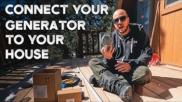 Install a Generator inlet on your house | whole house backup power | Generator Interlock | EP09
