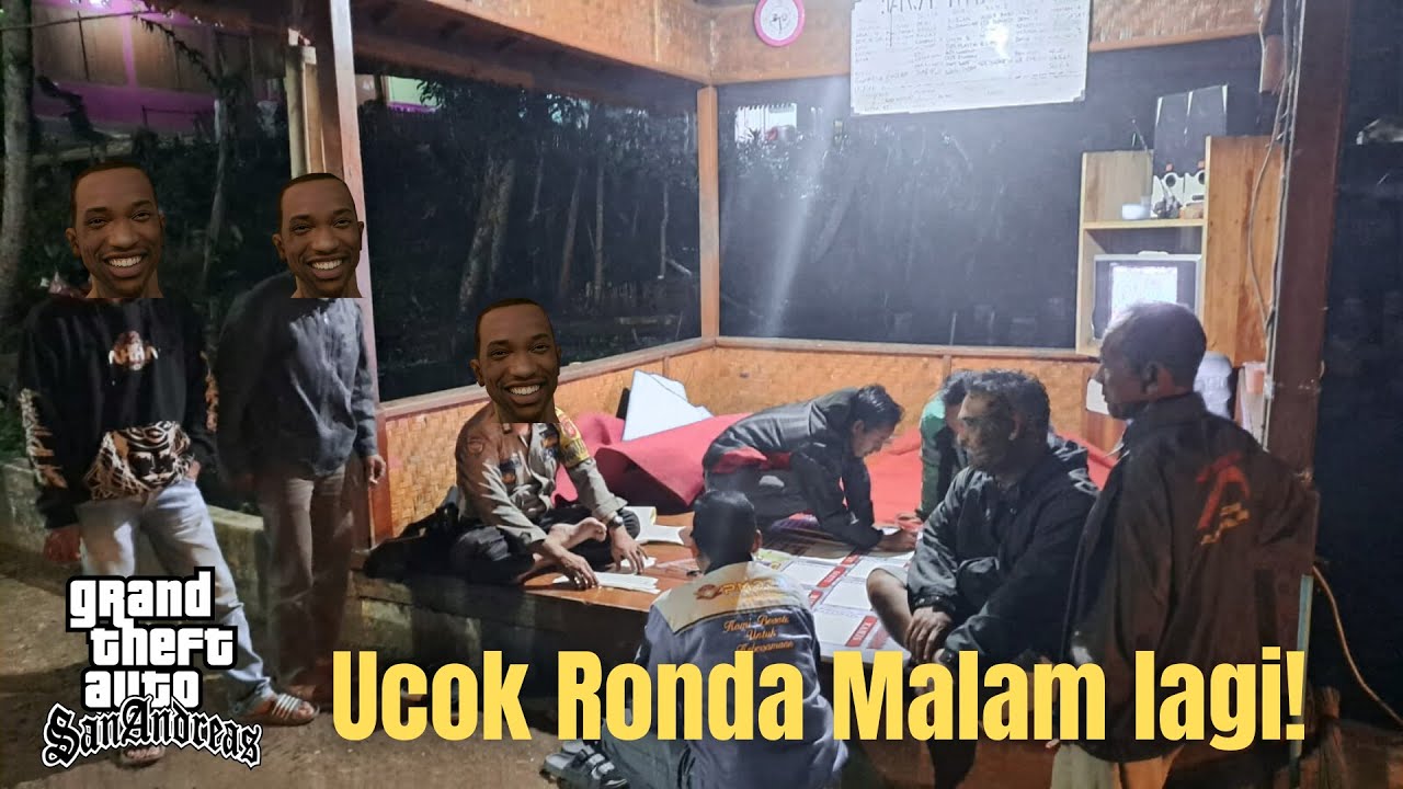 RONDA MALAM SERU BARENG UCOK! - GTA SA DYOM INDONESIA