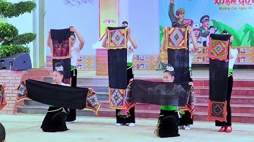 Múa khăn piêu chào xuân Quý Mão xã Mường cai 2023