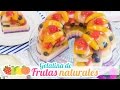 Gelatina de Frutas Naturales | Postre sin horno | Quiero Cupcakes!