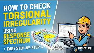 The correct method to check torsional irregularity  using Spec cases
