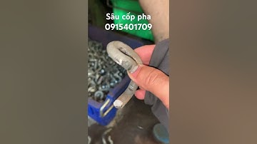 Sản xuất sâu cốp pha xây dựng #maydotdap  #shorts