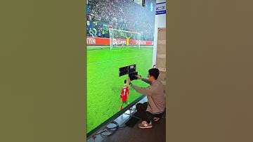 Ronaldo scored a goal #ledscreen #ledvideowall #ledscreendisplay #leddisplay#ronaldo