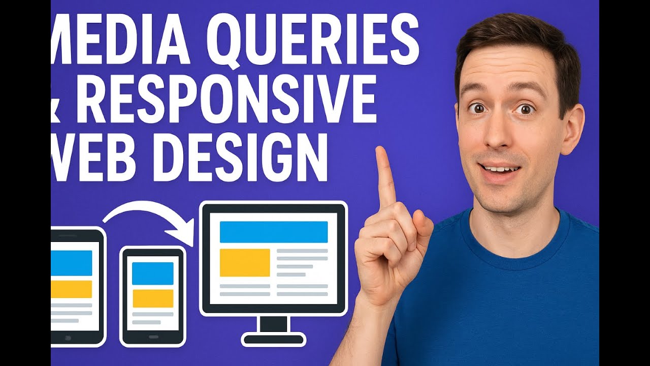 Media Queries & Responsive Web Design Explained | CSS Responsiveness for Beginners