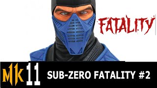 Mortal Kombat 11 SubZero Fatality 2 Frozen in Time