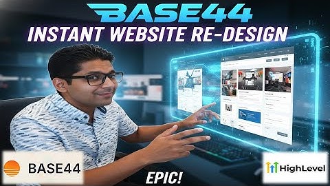 Redesign Your Website Instantly! Base44 Free Trial Included | Integrate GoHighLevel Features