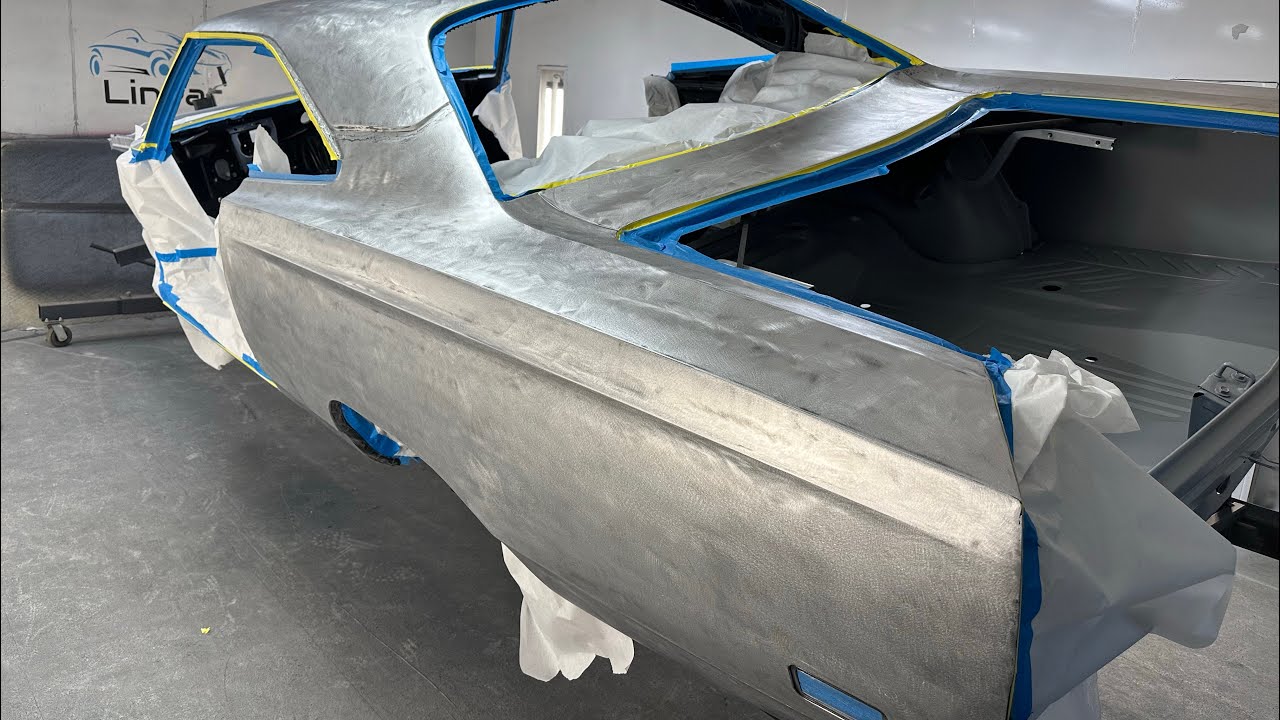69 GTX Restoration Part 6 - stripping the skins and into epoxy - YouTube