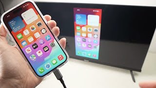 iPhone 15/ Pro / Plus: How to Connect to TV Using HDMI Cable