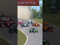 A WILD START at Road America! 😳 #indycar #racing #roadamerica