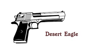 #DSA Desert Eagle Gun Sketching screenshot 5