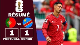 Portugal vs Congo 1-1 Résumé | Coupe du Monde de la FIFA 2026