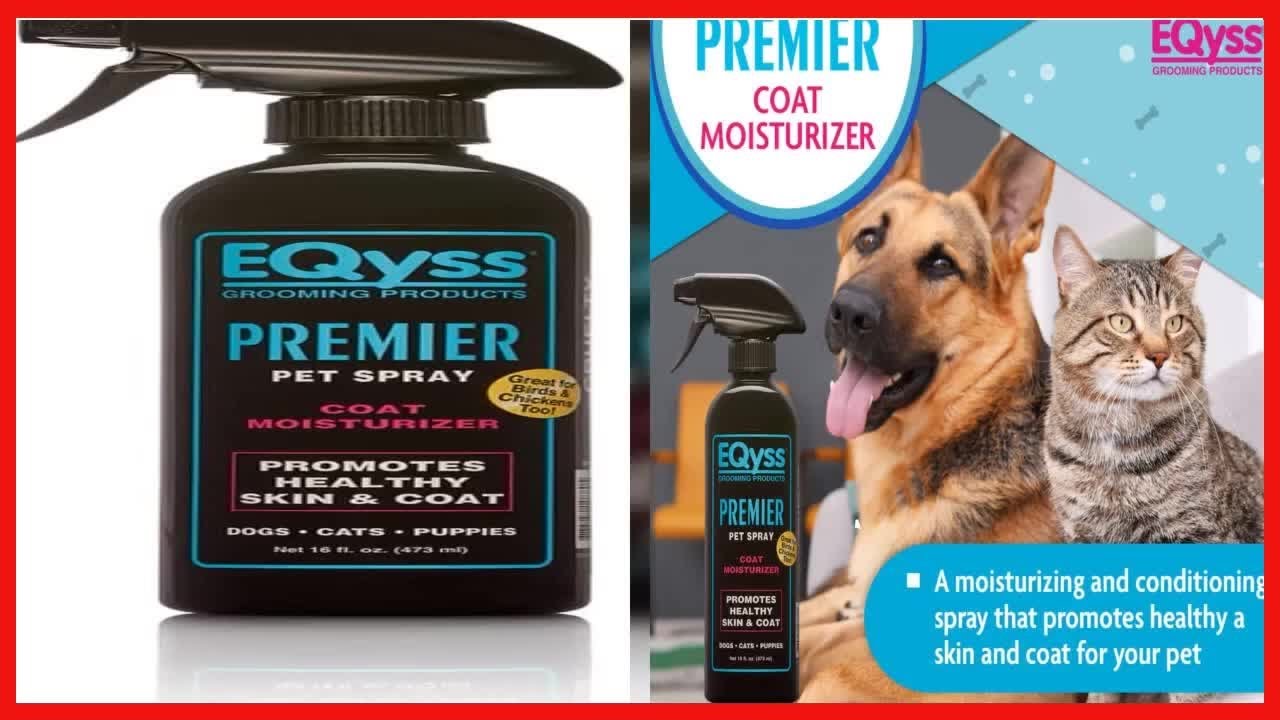 Eqyss Grooming Prod 091 10845 Premier Spray Pet Coat Moisturizer, 16 Oz