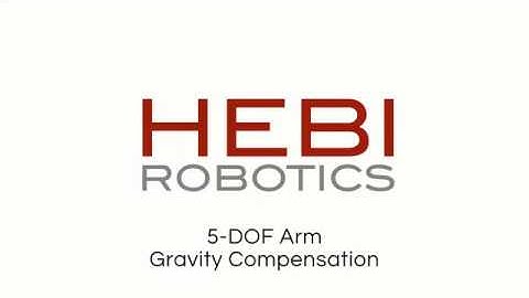 Robot Arm - Gravity Compensation