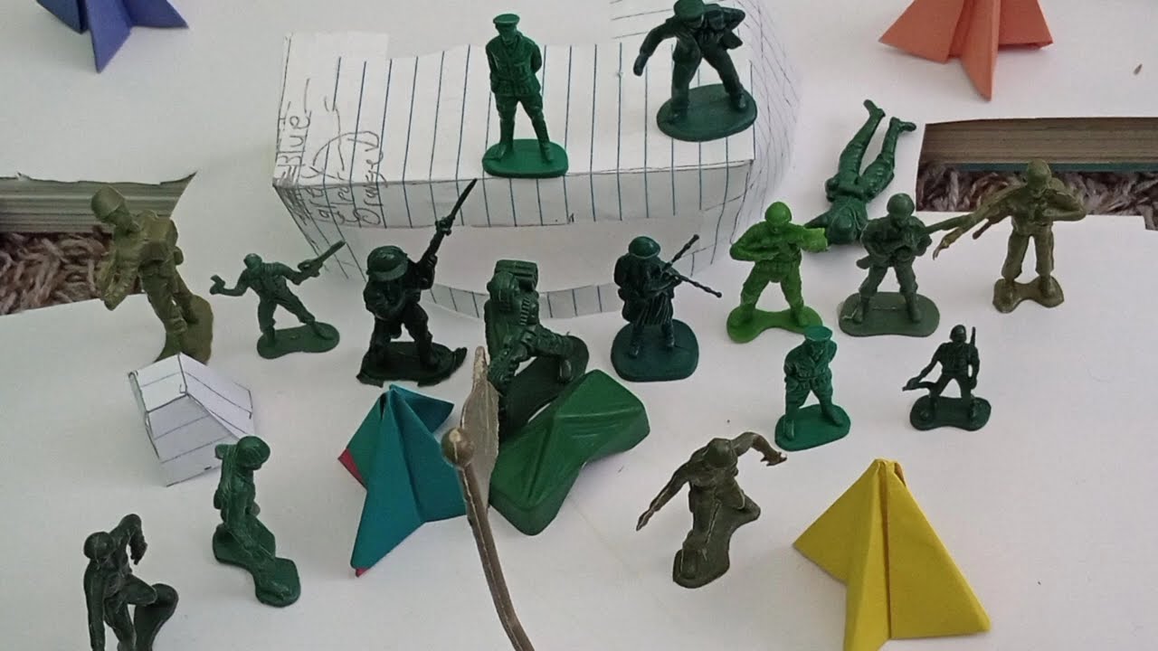 Toy Terror Episode 1, Saving Private Plastic (An Army Men Stop Motion)