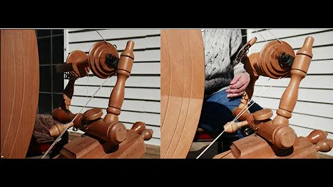 Spinning Wheels - Scotch Tension or Double Drive? Let's Compare - Becca's Yarns