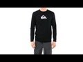 Quiksilver Men's Solid Streak L/S Relaxed Fit Surf Shirt | SwimOutlet.com