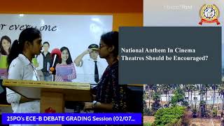 25 POs ECE-B DEBATE GRADING SESSION OVER CHANNEL @ 3(02-07-2022)