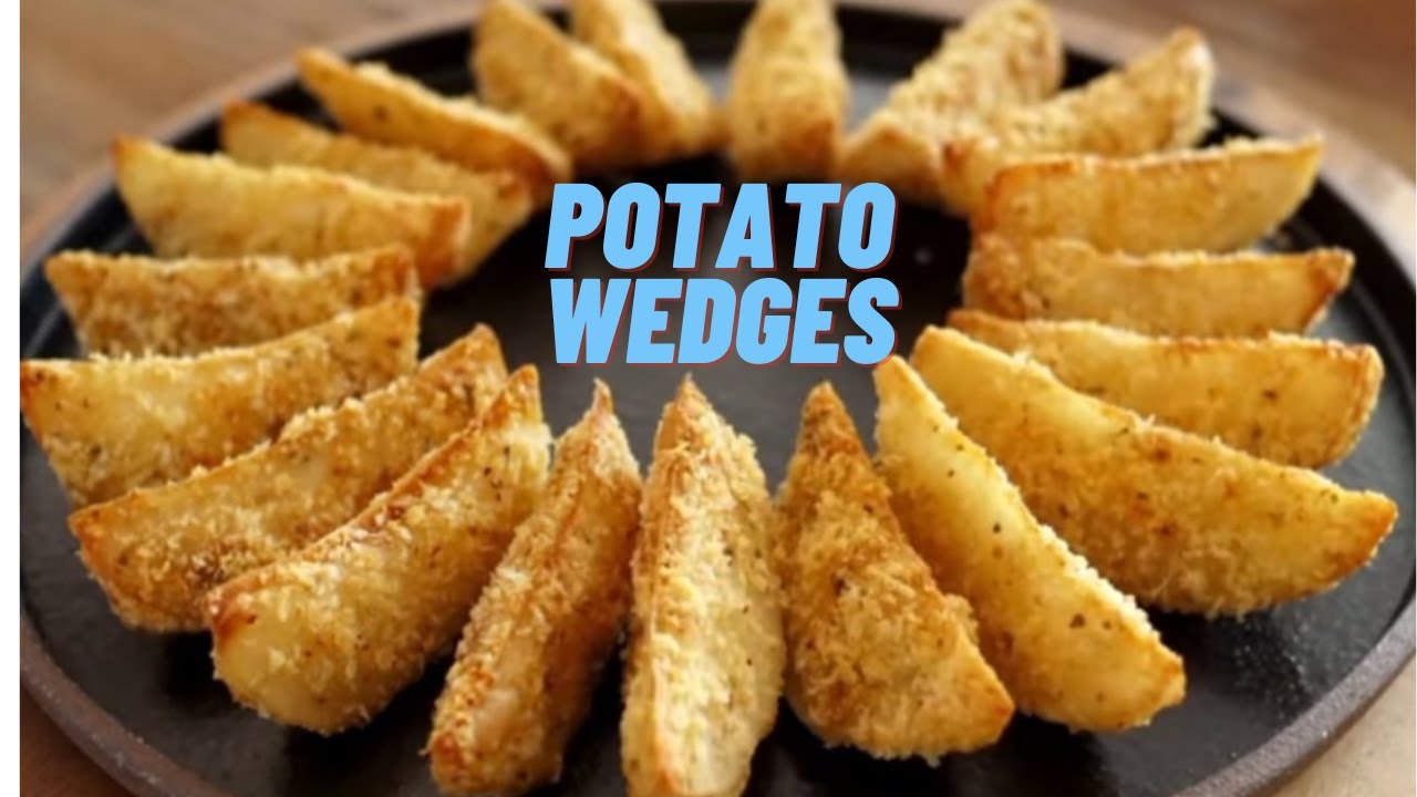 পটেটো ওয়েজেস Crispy Potato Wedges Fried Potato Wedges Potato