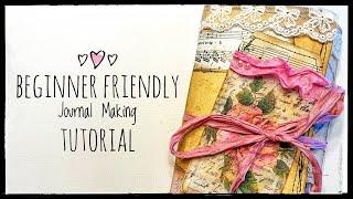 Journal Making - Beginner Friendly - Tutorial