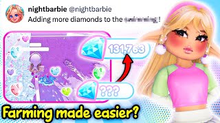 BARBIE releasing NEW FARMING METHOD? | Royale High Roblox