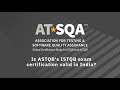 Is ASTQB's ISTQB exam certification valid in India?