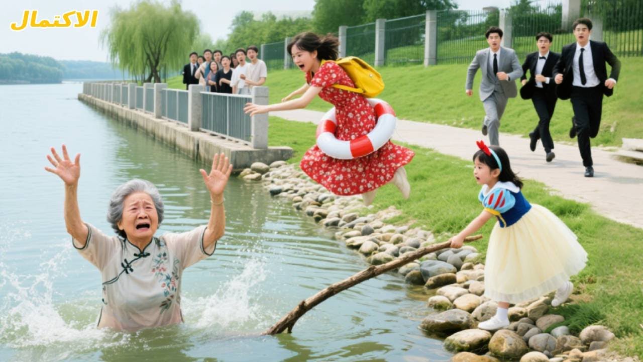 لم يساعد أحد العجوز الغارقة المصابة بالخرف، سوى أم عزباء وابنتها! فأصبح ابنها الـCEO يدللهن بجنون!