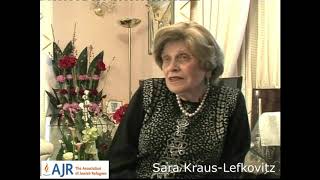 Sara Kraus Lefkovitz remembers Bergen-Belsen