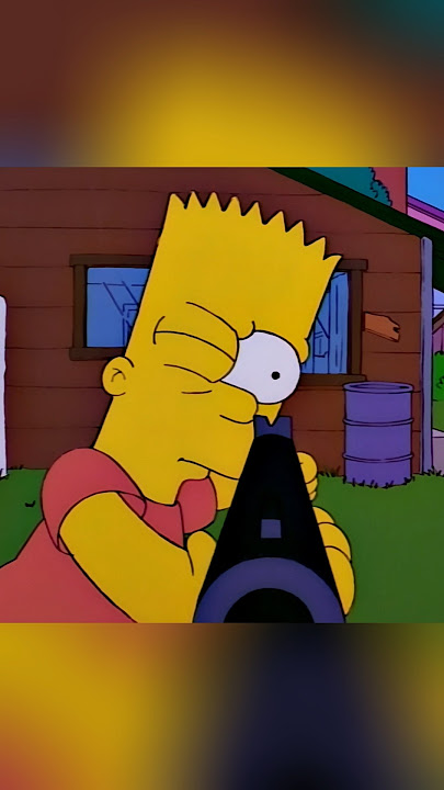 Bart became a shooter #simpsons