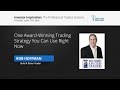 One awardwinning trading strategy you can use right now  rob hoffman