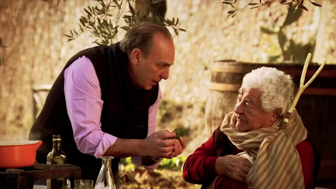 Two Greedy Italians - Pearl barley with spinach and pork mince, Orzotto (HD) - YouTube