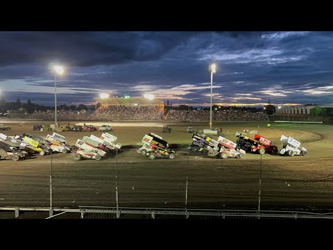 Silver Dollar Speedway 4th Of July Fast Cars, Fireworks, And Freedom Sprint Car Show - A Main