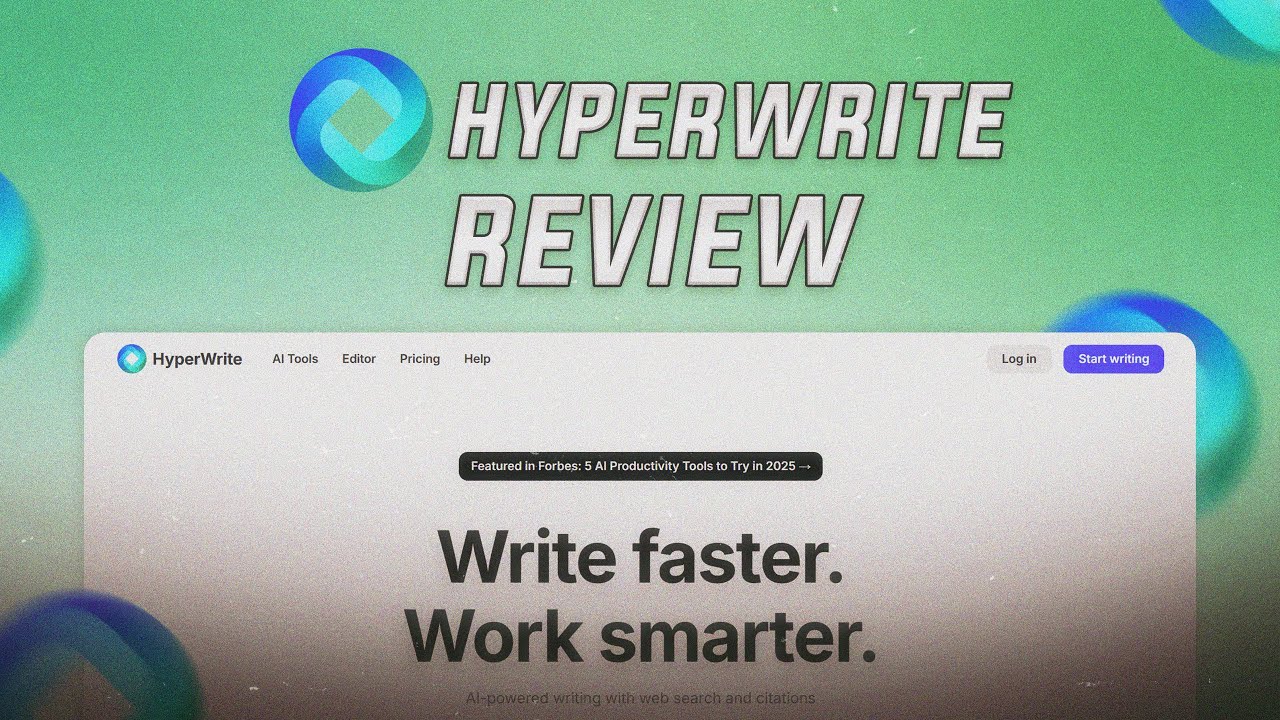 Write Anything in Minutes with AI | HyperWrite Review & Demo (2025)