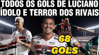 TODOS OS GOLS DE LUCIANO PELO SÃO PAULO - HD 1080/60