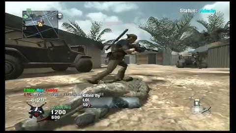 Black Ops Wii Mod Menu Fun Stream #3