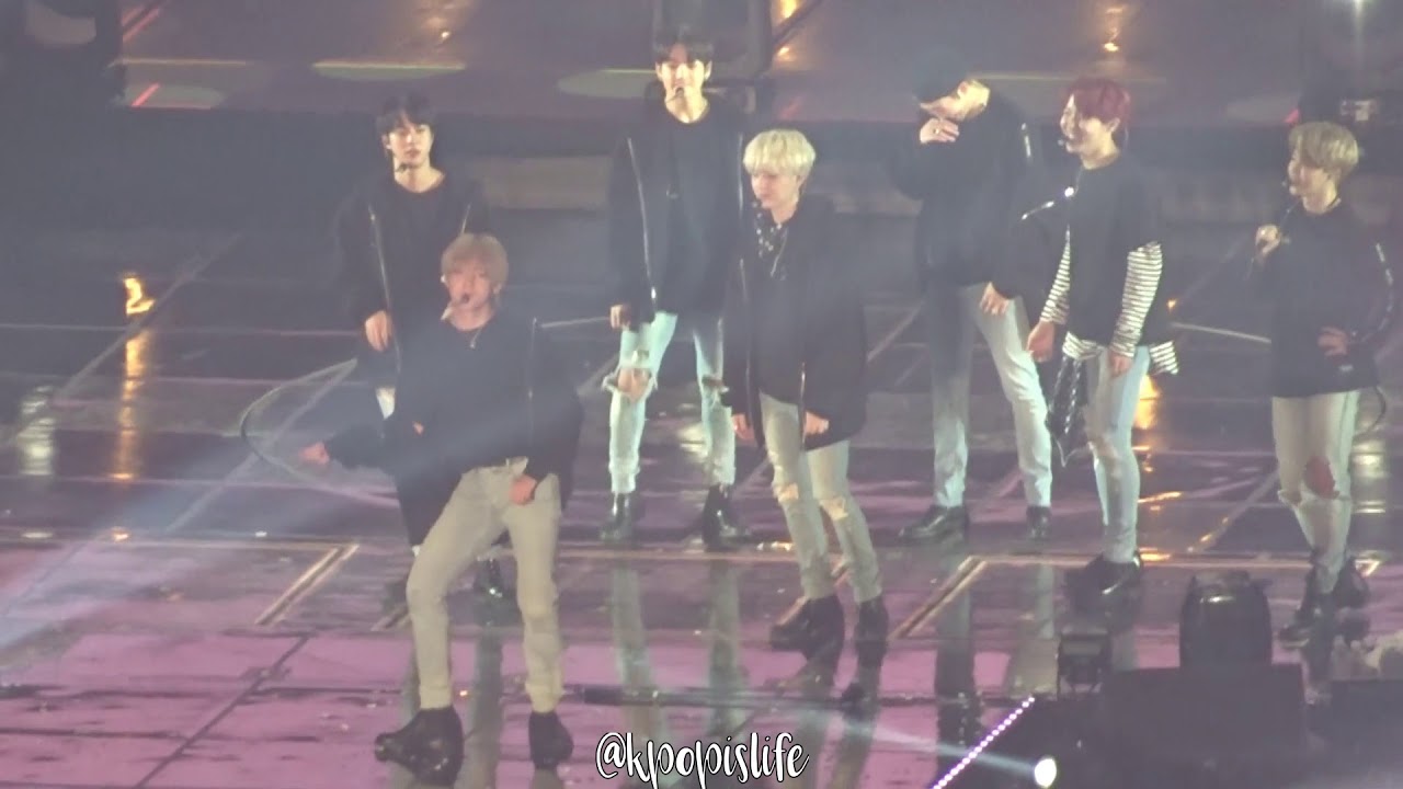 171210 BTS Wings Tour Final in Seoul - Ending Dance-off Closing Stage