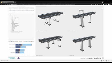 Tracer IFC - Road Overpass IFC Models Displayed in a 3D Power BI Visual