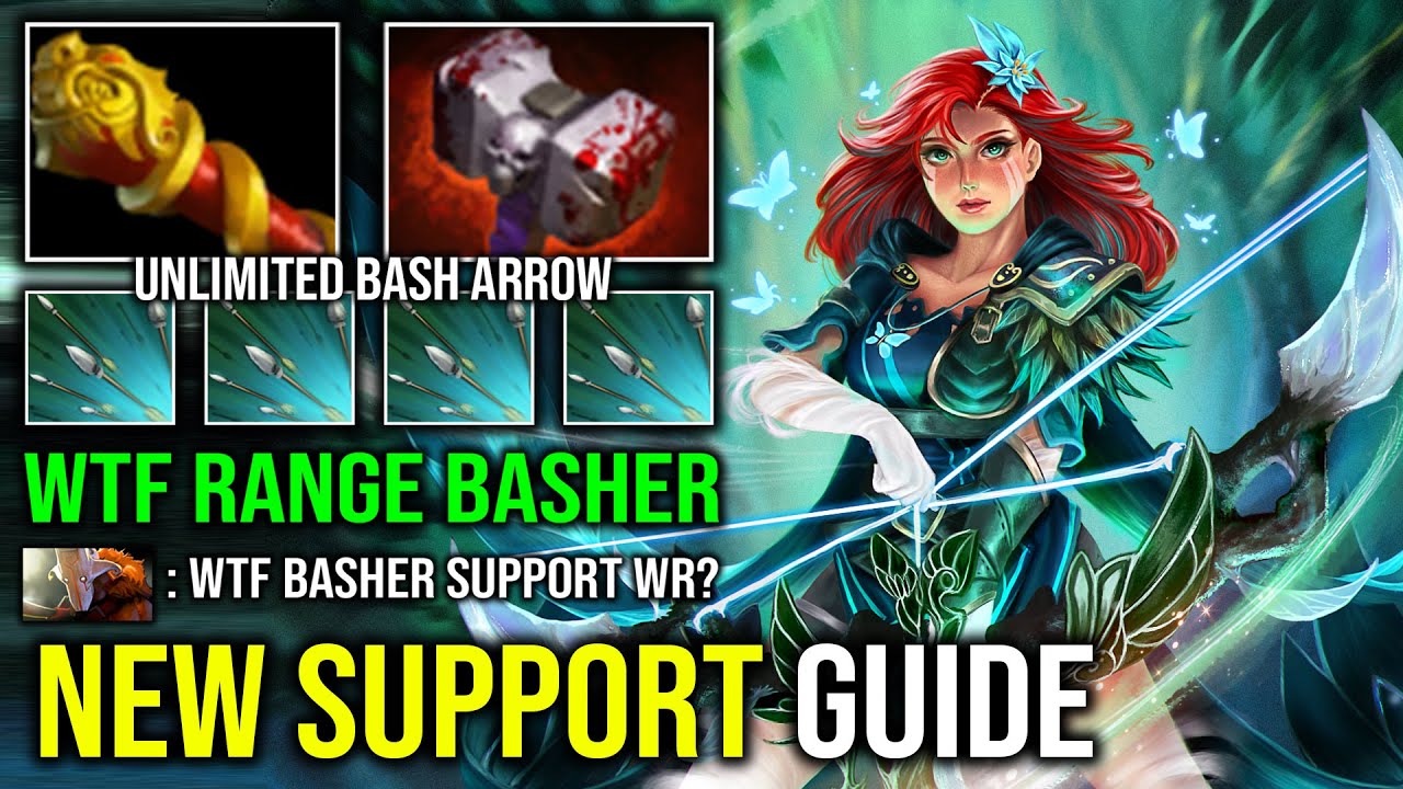 Support Wind Ranger Items How to Play Hard Support Pos 5 Windranger with Range Basher Unlimited ...