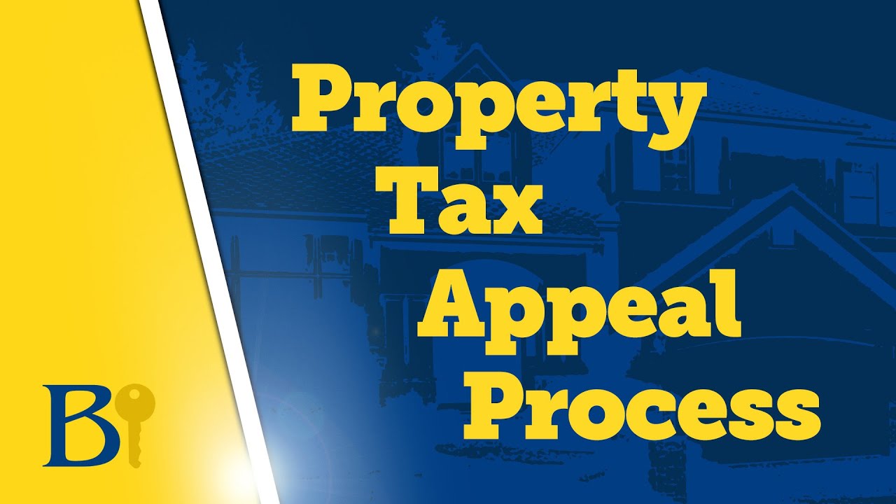 Property Tax Appeal Process YouTube