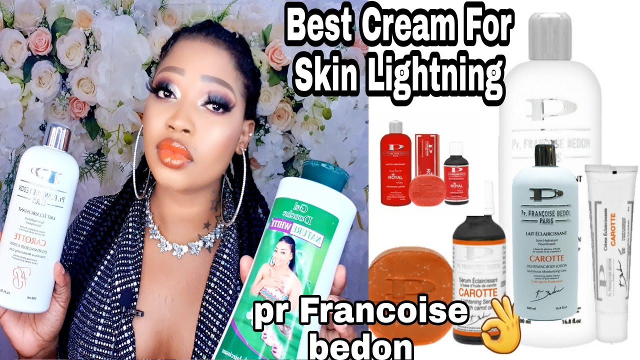 BEST CREAM FOR SKIN LIGHTNING/ PR FRANCOISE BEDON - YouTube