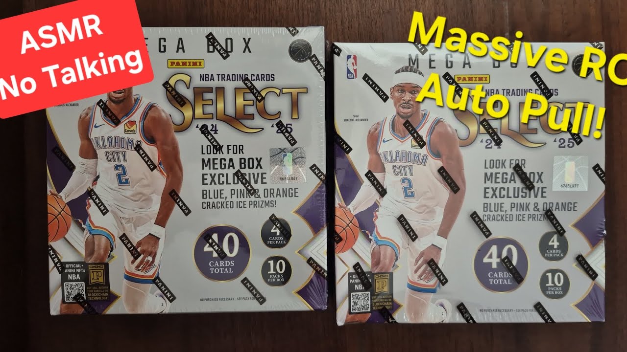 ASMR No Talking | Fire RC Auto Pull - 2024-25 Basketball Sports Card Opening