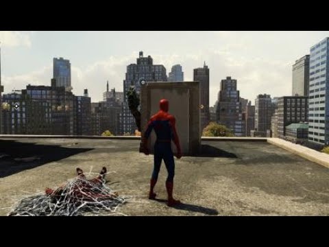 Marvel's Spider-Man Building Thug Glitch 2