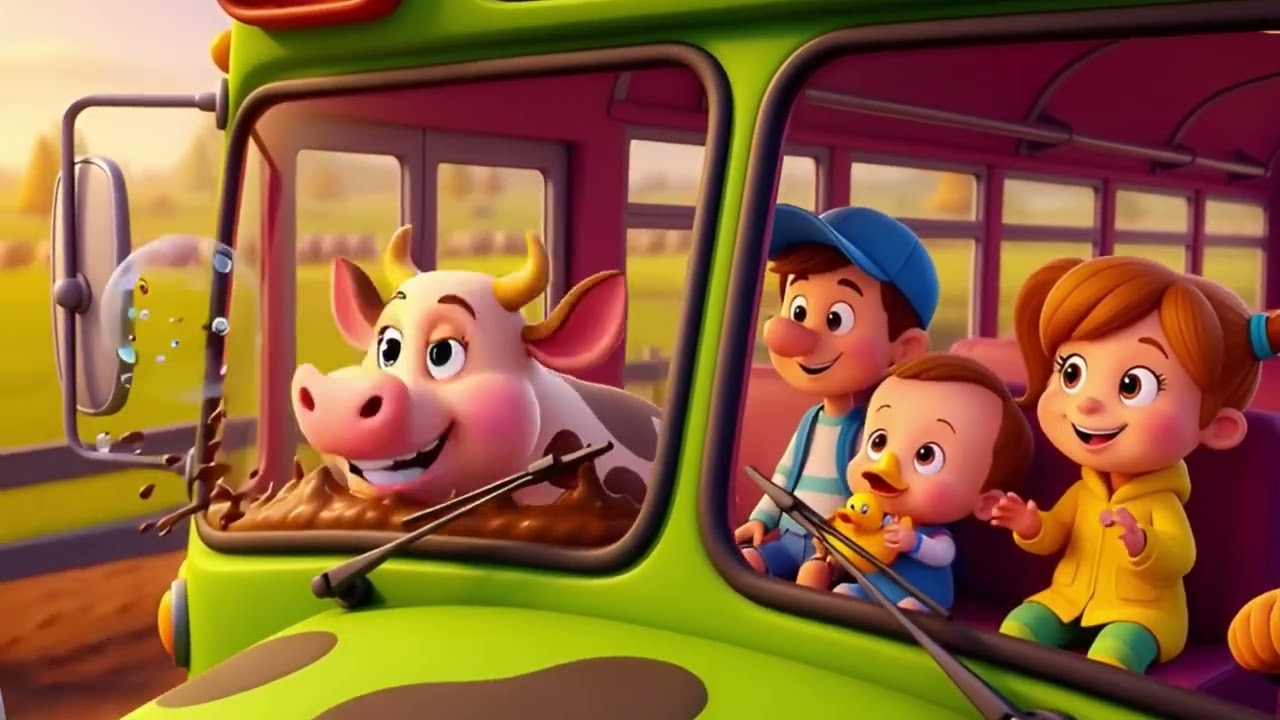 Animal Bus Song Kids Songs & Rhymes 1